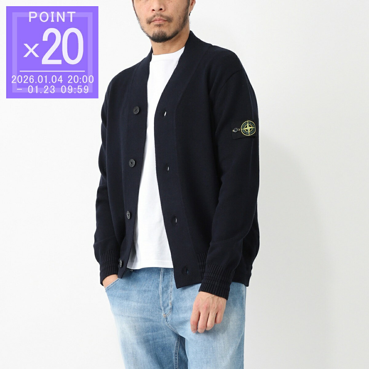 楽天市場】stone island（カーディガン｜トップス）：メンズ