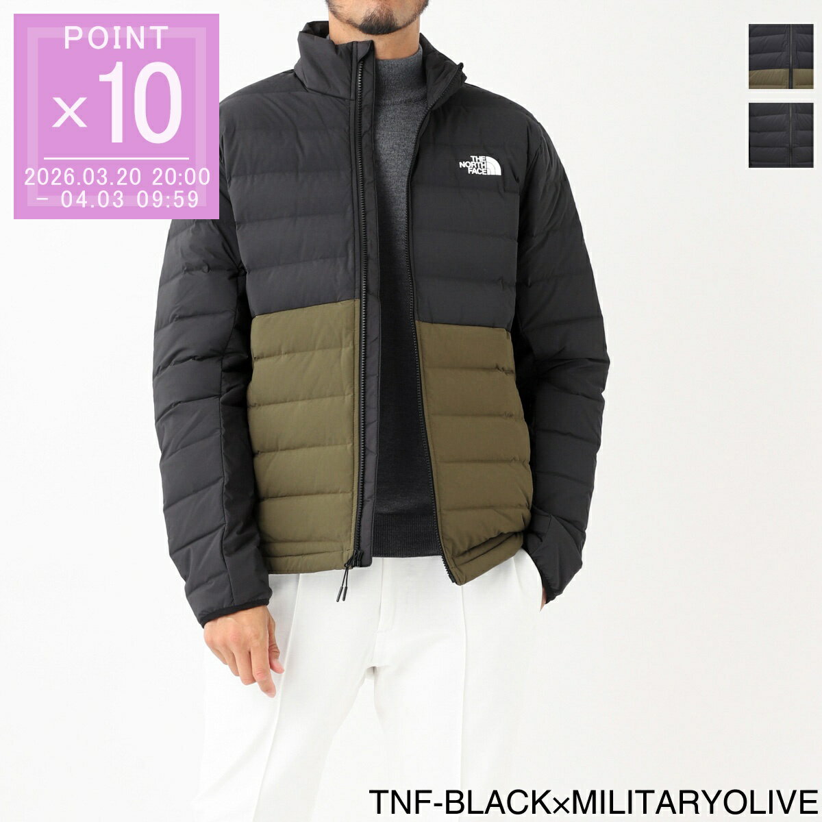 【アウトレット】ノースフェイス THE NORTH FACE ダウンジャケット メンズ nf0a7ujf 4q6 M BELLEVIEW STRETCH DOWN JACKET ベルビュー ストレッチ ダウンジャケット【返品送料無料】