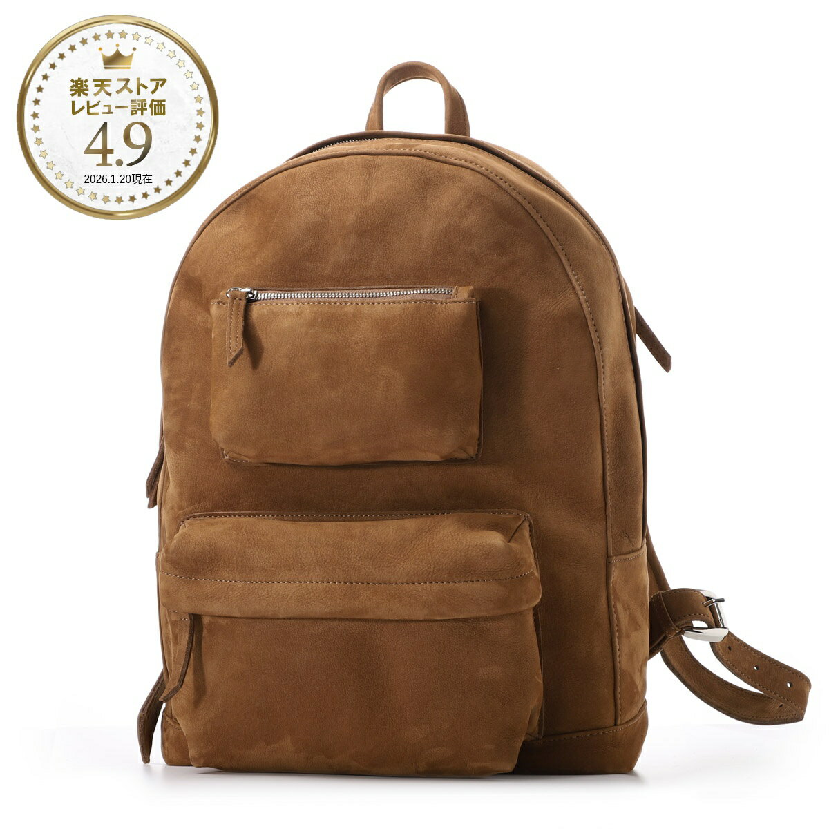 Rakuten - 【6/5限定!当選確率1/2!MAX300%POINT BACK!※要エントリー】ウィリアム WILLIAM バックパック リュックサック ブラウン メンズ BACKPACK NABUK 【国内正規品】【返品送料無料】[2026SS]