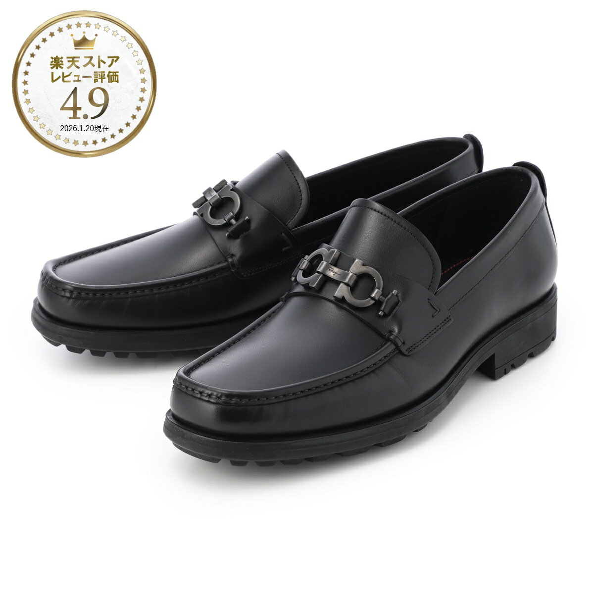 Rakuten - フェラガモ FERRAGAMO ローファー ビットローファー ブラック メンズ 大きいサイズあり david 02a515 671792 nero DAVID ワイズ:EEE【返品送料無料】
