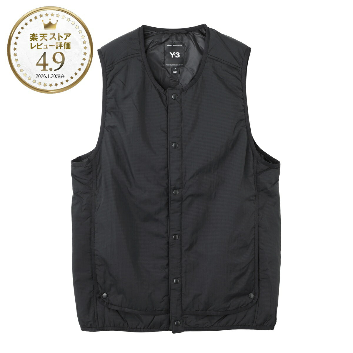 新品Y-3 ブラック ベスト　primaloft 楽天市場】Y－3 ワイスリー（カラーブラック）（ベスト・ジレ