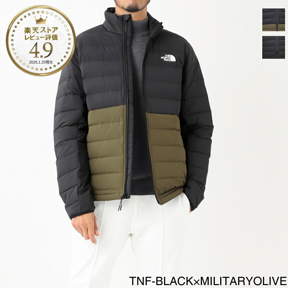 樂天商城 - 【アウトレット】ノースフェイス THE NORTH FACE ダウンジャケット メンズ nf0a7ujf 4q6 M BELLEVIEW STRETCH DOWN JACKET ベルビュー ストレッチ ダウンジャケット【返品送料無料】