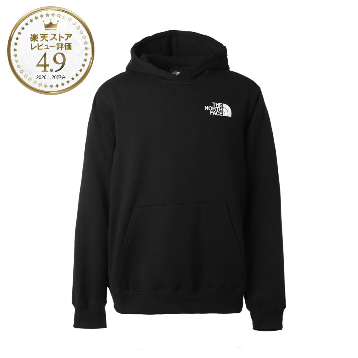 Rakuten - 【6/5限定!当選確率1/2!MAX300%POINT BACK!※要エントリー】【アウトレット】ノースフェイス THE NORTH FACE パーカ フーディ ブラック メンズ nf0a89f9 ky4 MEN'S RAGLAN REDBOX HOODIE【返品送料無料】