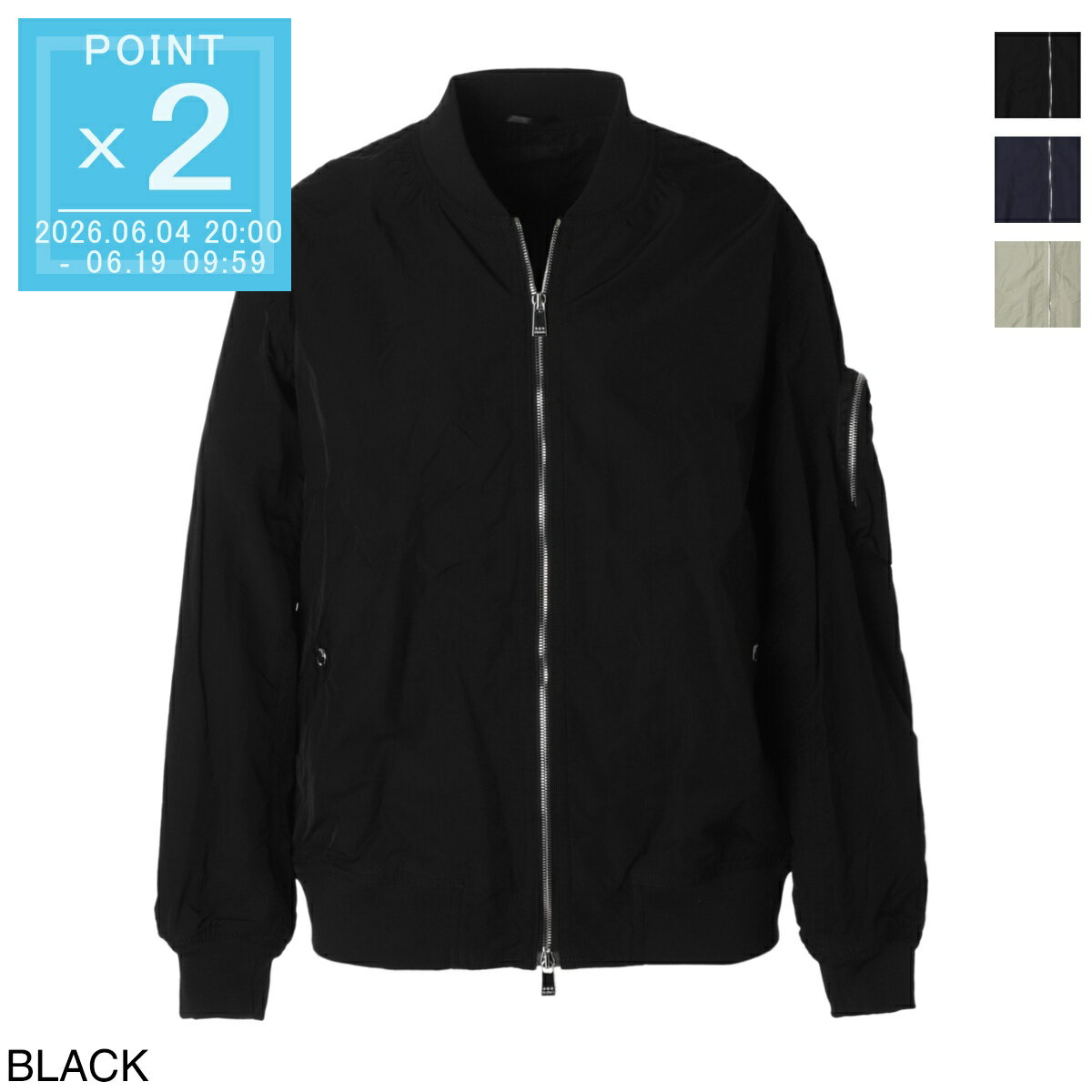 樂天商城 - タトラス TATRAS フライトジャケット MA-1 メンズ 大きいサイズあり tomori mckz0401033588 001 black TOMORI【返品送料無料】