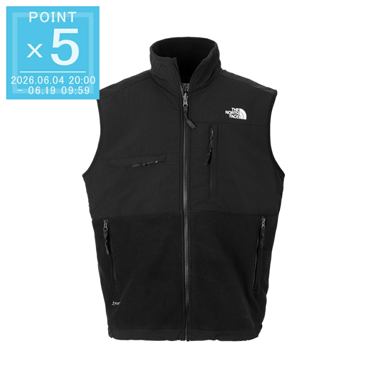 ノースフェイス THE NORTH FACE ベスト ブラック メンズ nf0a7ur4 jk3 DENALI VEST【返品送料無料】