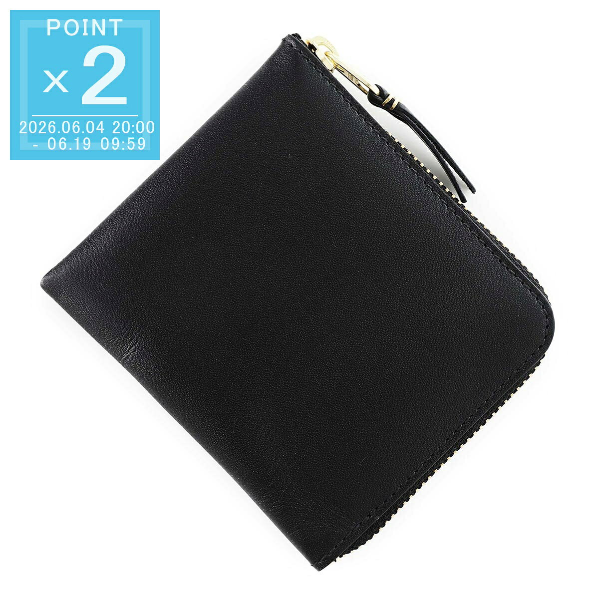 Rakuten - コム デ ギャルソン COMME des GARCONS コインケース ブラック メンズ レディース sa3100 black CLASSIC LEATHER WALLET【返品送料無料】[2026SS]