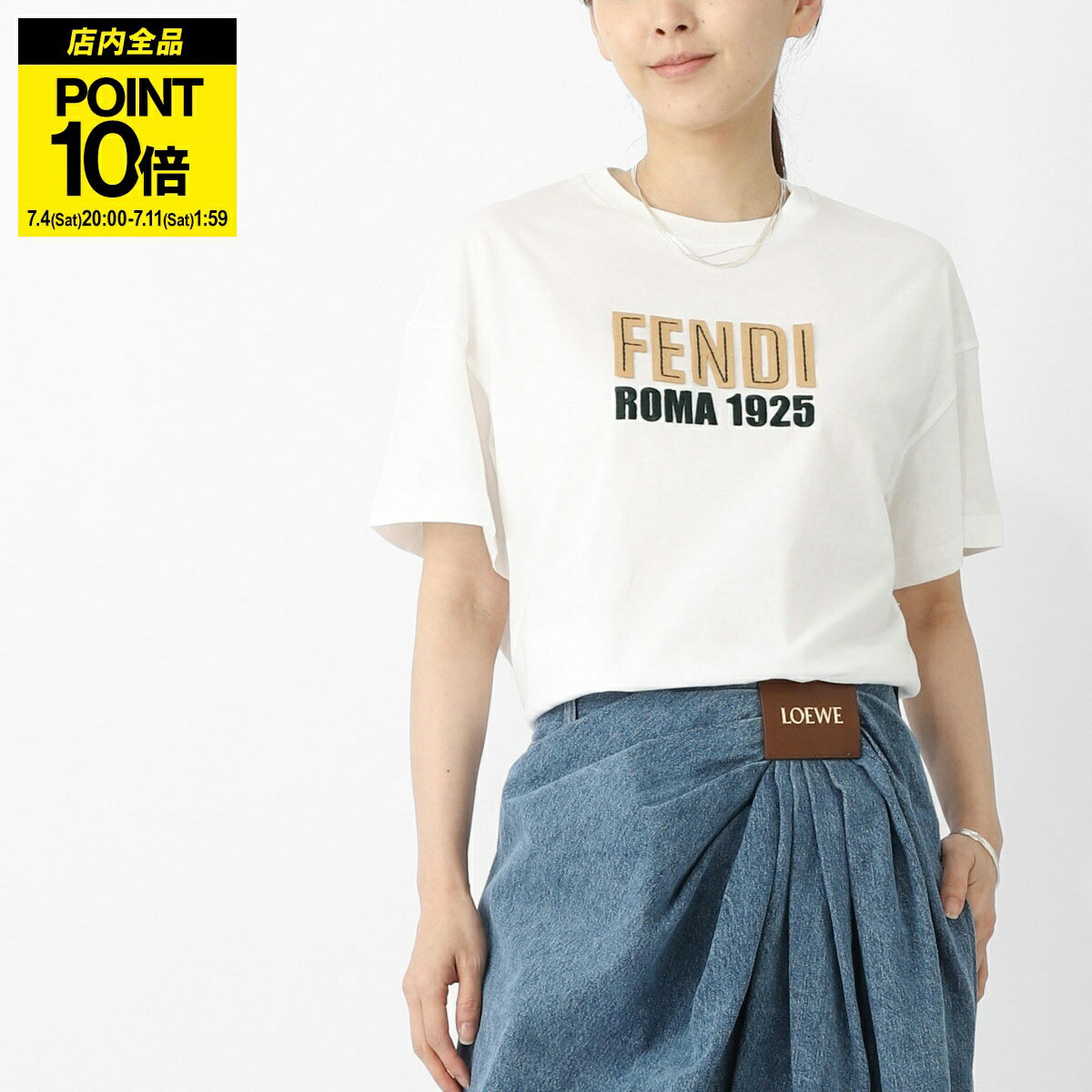 楽天市場】フェンディ（Tシャツ・カットソー｜トップス）：レディース