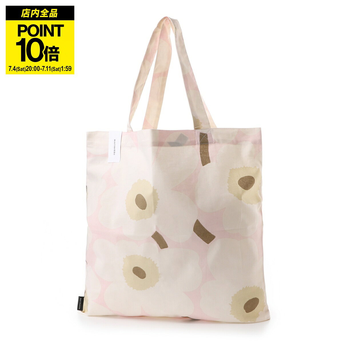 『ネコポス対応(2点まで)』マリメッコ marimekko トートバッグ マルチカラー レディース 075335 315 Pieni Unikko Bag 43x44 cm