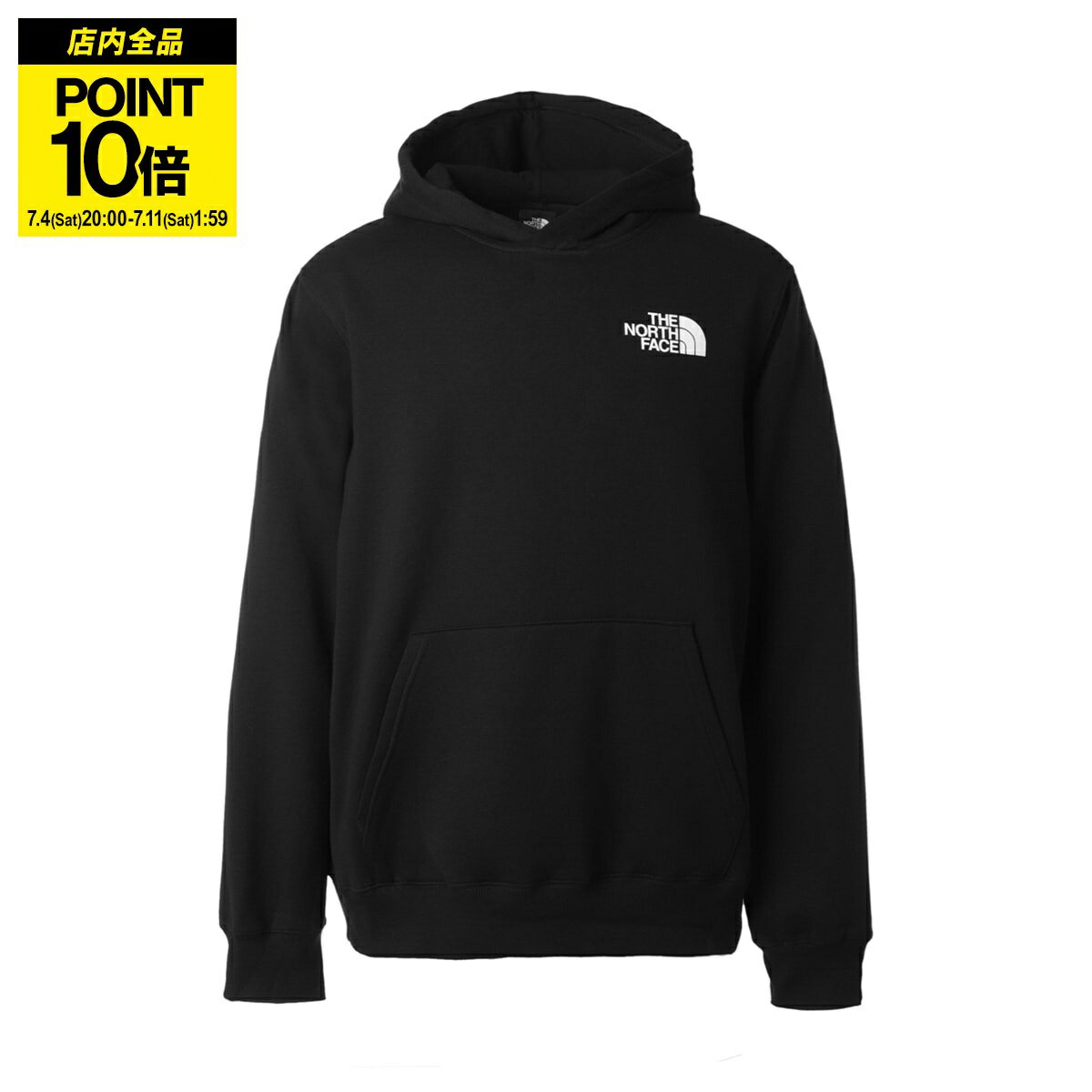 ノースフェイス THE NORTH FACE パーカ フーディ ブラック メンズ nf0a89f9 ky4 MEN'S RAGLAN REDBOX HOODIE