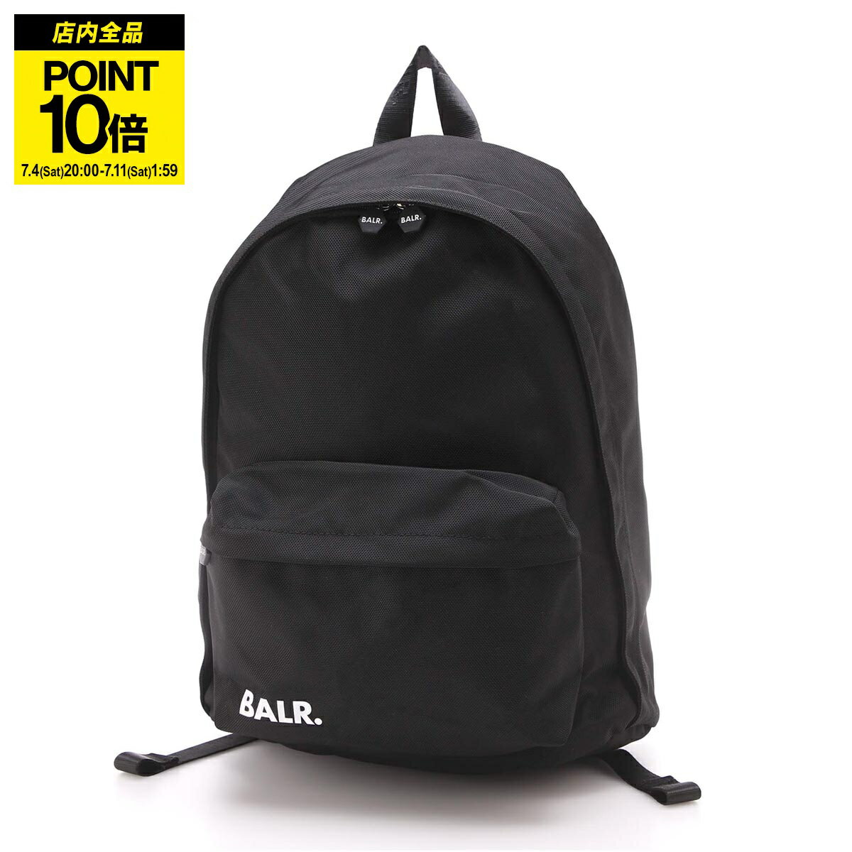 ボーラー BALR. バックパック ブラック メンズ u series small classic backpack jetblack U-SERIES SMALL CLASSIC BACKPACK