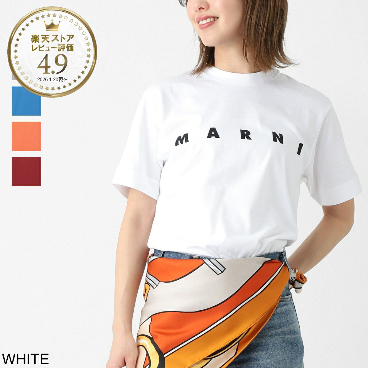 楽天市場】marni tシャツ（Tシャツ・カットソー｜トップス