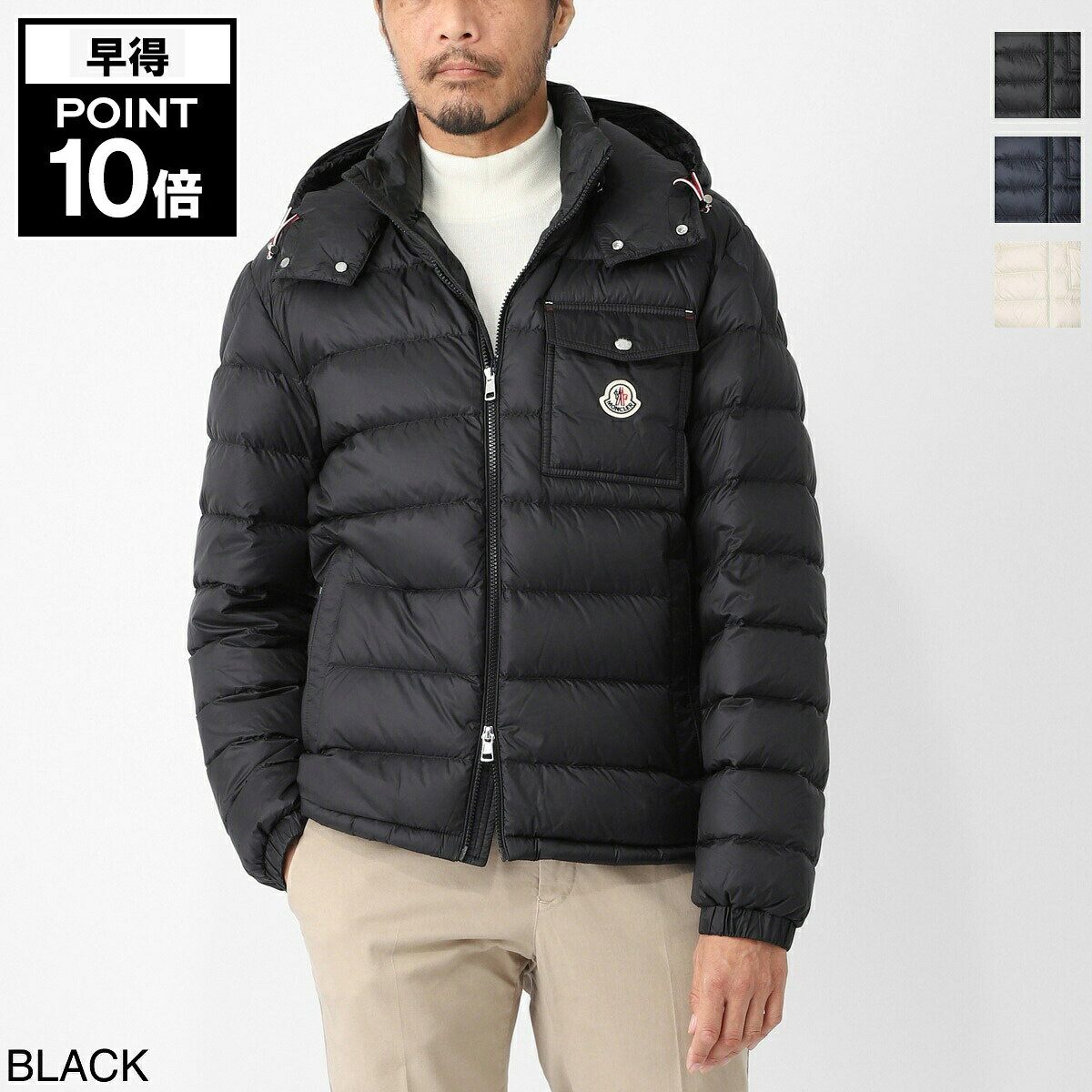 楽天市場】モンクレール MONCLER（カラーブルー）（コート・ジャケット