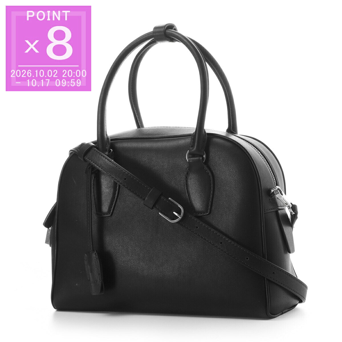 【アウトレット】ザ ロウ THE ROW ハンドバッグ ショルダーバッグ ブラック レディース w1734 l72 bas SMALL INDIA 10 レザー製バッグ【返品送料無料】