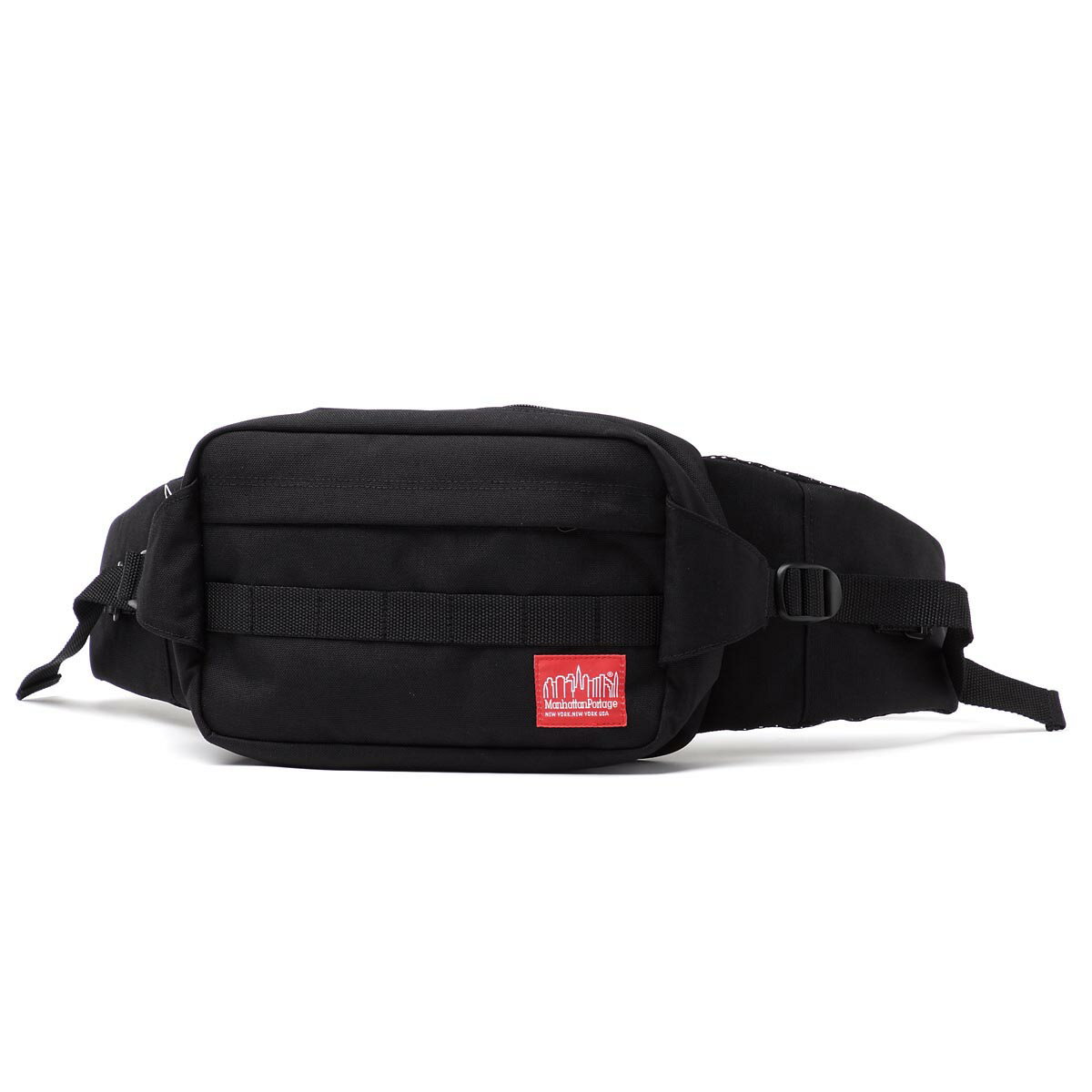 マンハッタンポーテージ Manhattan Portage ウエストポーチ ボディバッグ ブラック メンズ レディース 黒 1104 bk SPOKE WAISTBAG【返品送料無料】【ラッピング無料】【あす楽対応_関東】