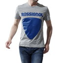 ロシニョールアパレル ROSSIGNOL APPAREL クルーネックTシャツ RLFMY14 LIGHTGREY グレー系 rlfmy14 225 メンズ【ラッピング無料】【返品送料無料】【あす楽対応_関東】