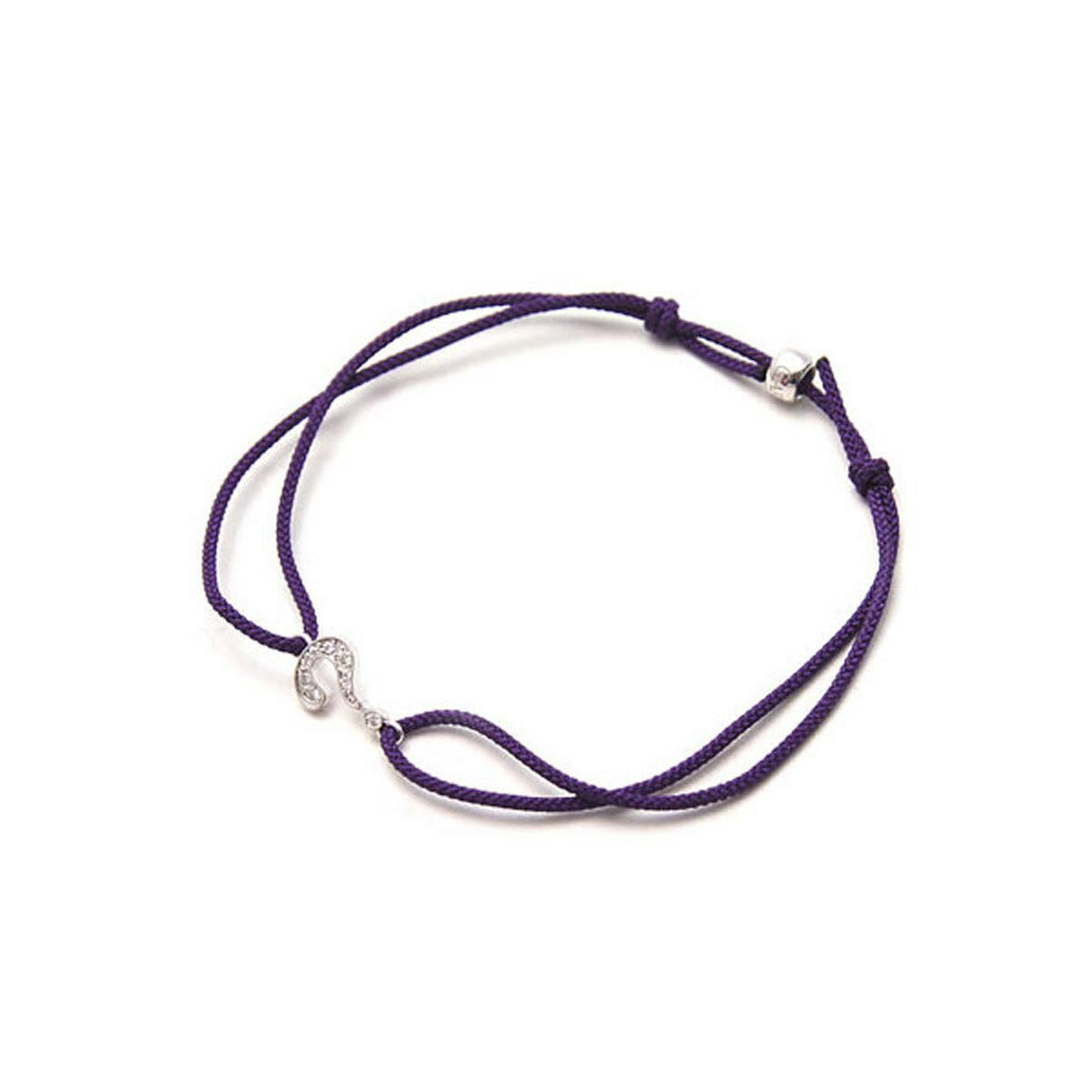 ガーデル GARDEL アンクレット ブレスレット パープル メンズ レディース ギフト プレゼント gda001q sv cz【返品交換不可】