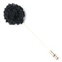 サンカルリーノ San Carlino ラペルピン ブラック メンズ marigold lame oropin nero MARIGOLD LAME PIN マ...