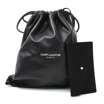 サンローランパリ SAINT LAURENT PARIS バックパック リュックサック ブラック メンズ バッグ カジュアル モード ラグジュアリー 553919 0yp0e 1000 テディ バックパック【あす楽対応_関東】【返品送料無料】【ラッピング無料】【190314】