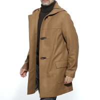 【アウトレット】ティージャケット T-JACKET ダッフルコート ブラウン メンズ アウター コート カジュアル 51c423j 9355u 801 DUFFLE COAT【ラッピング無料】