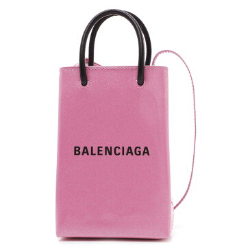 【アウトレット】バレンシアガ BALENCIAGA フォンホルダー ピンク レディース ギフト プレゼント 593826 1j63n 5611 SHOPPING ショッピング フォンホルダー【あす楽対応_関東】【返品送料無料】【ラッピング無料】