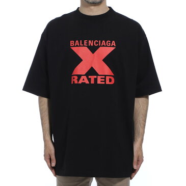 バレンシアガ BALENCIAGA クルーネックTシャツ メンズ 620969 tiva7 1076 X-RATED LARGE FIT T-SHIRT【あす楽対応_関東】【返品送料無料】【ラッピング無料】