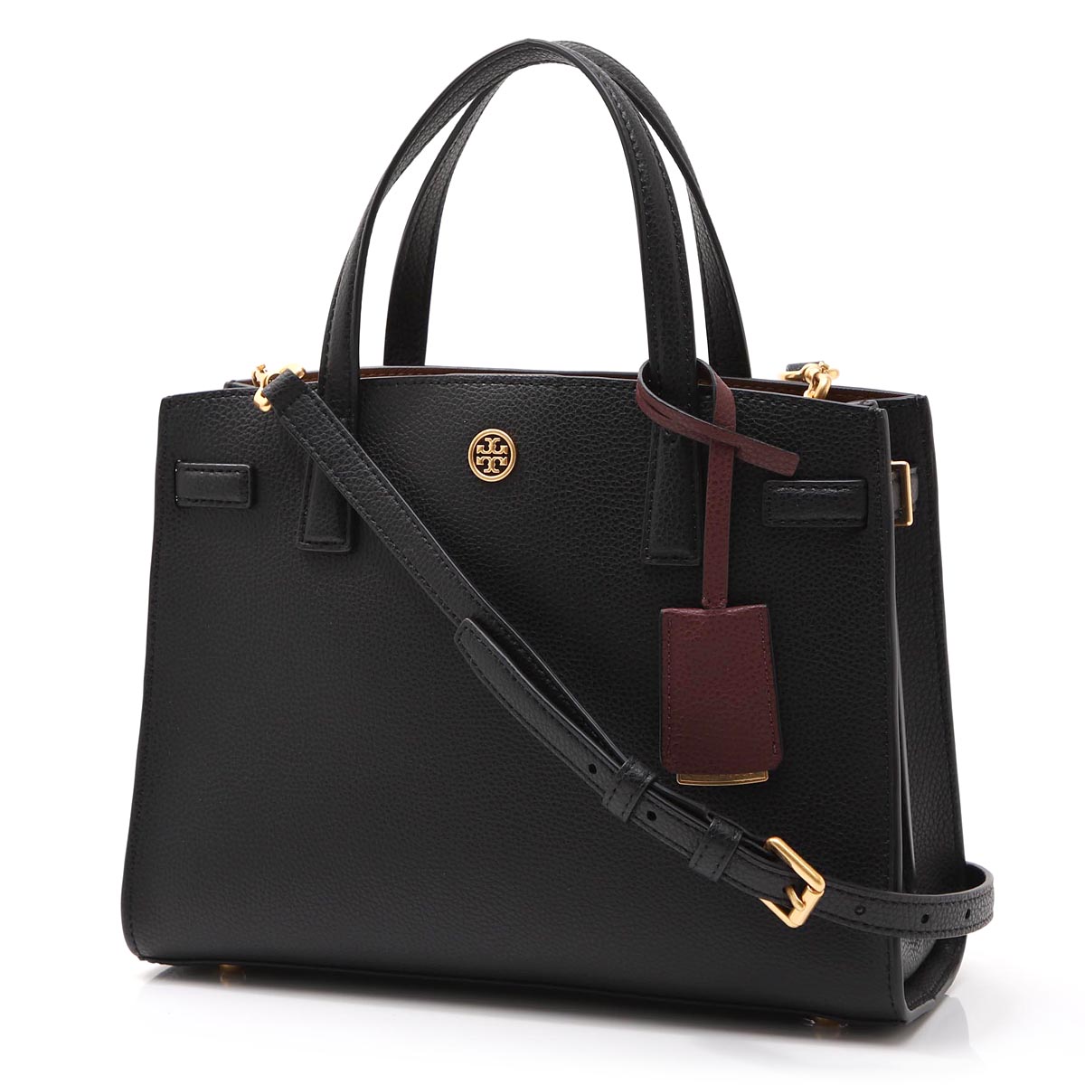 トリーバーチ バッグ（レディース） 【5/15限定!当選確率1/2!MAX100%POINT BACK!※要エントリー】トリーバーチ TORY BURCH トートバッグ 2WAY ブラック 73625 001 WALKER SMALL【返品送料無料】[2023SS]