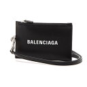 バレンシアガ BALENCIAGA フォンホルダー ブラック メンズ スマホショルダー 616015 1izi3 1090 CASH【返品送料無料】【ラッピング無料】