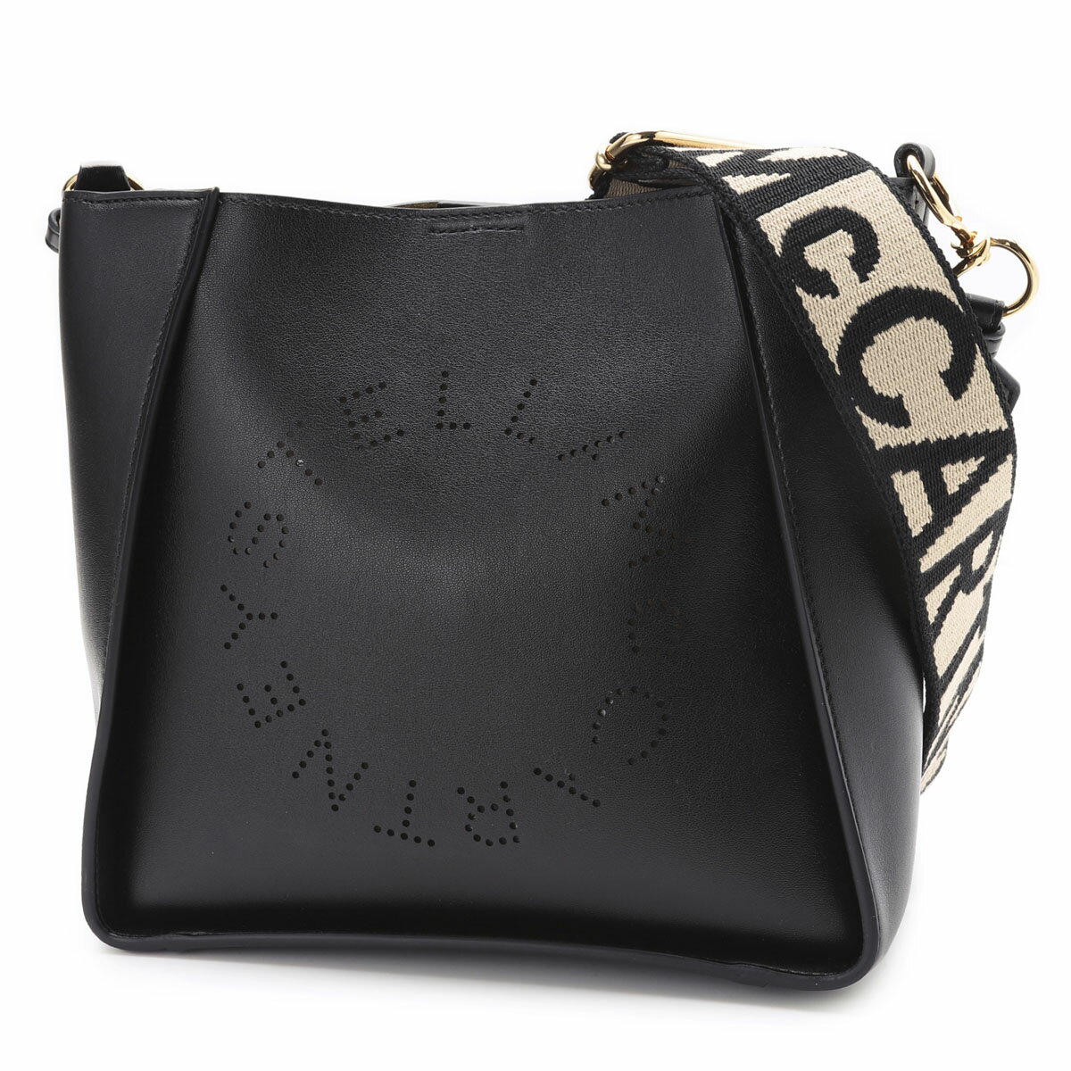 楽天モダンブルー楽天市場店ステラマッカートニー STELLA McCARTNEY ショルダーバッグ ブラック 700073 w8542 1000 MINI ECO SOFT【返品送料無料】[2023AW]