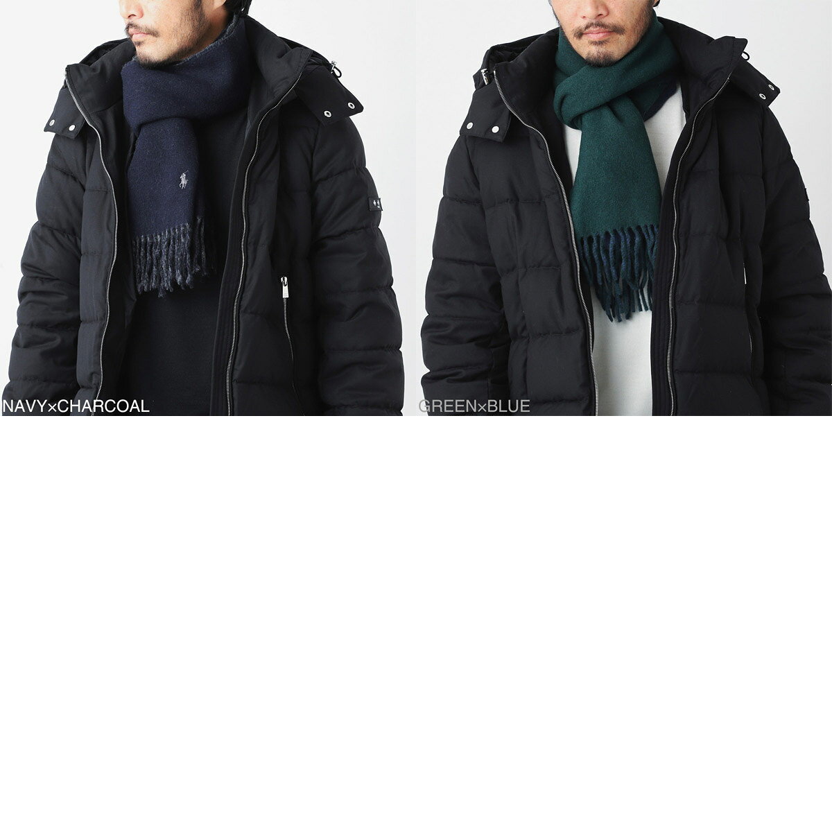 ポロラルフローレン POLO RALPH LAUREN マフラー メンズ レディース pc0455 002【返品送料無料】[2026AW]
