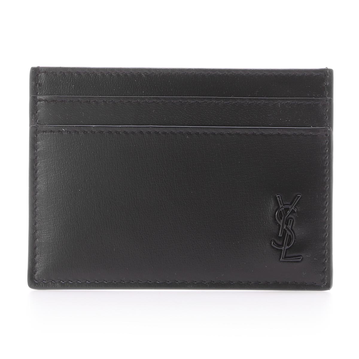 サンローラン SAINT LAURENT カードケース ブラック メンズ 607603 1jb0u 1000 TINY MONOGRAM CARD CASE【返品送料無料】【ラッピング無料】【あす楽対応_関東】