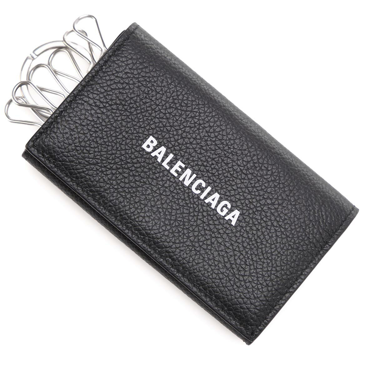 バレンシアガ BALENCIAGA キーケース ブラック メンズ 640537 1izi3 1090【返品送料無料】【ラッピング無料】