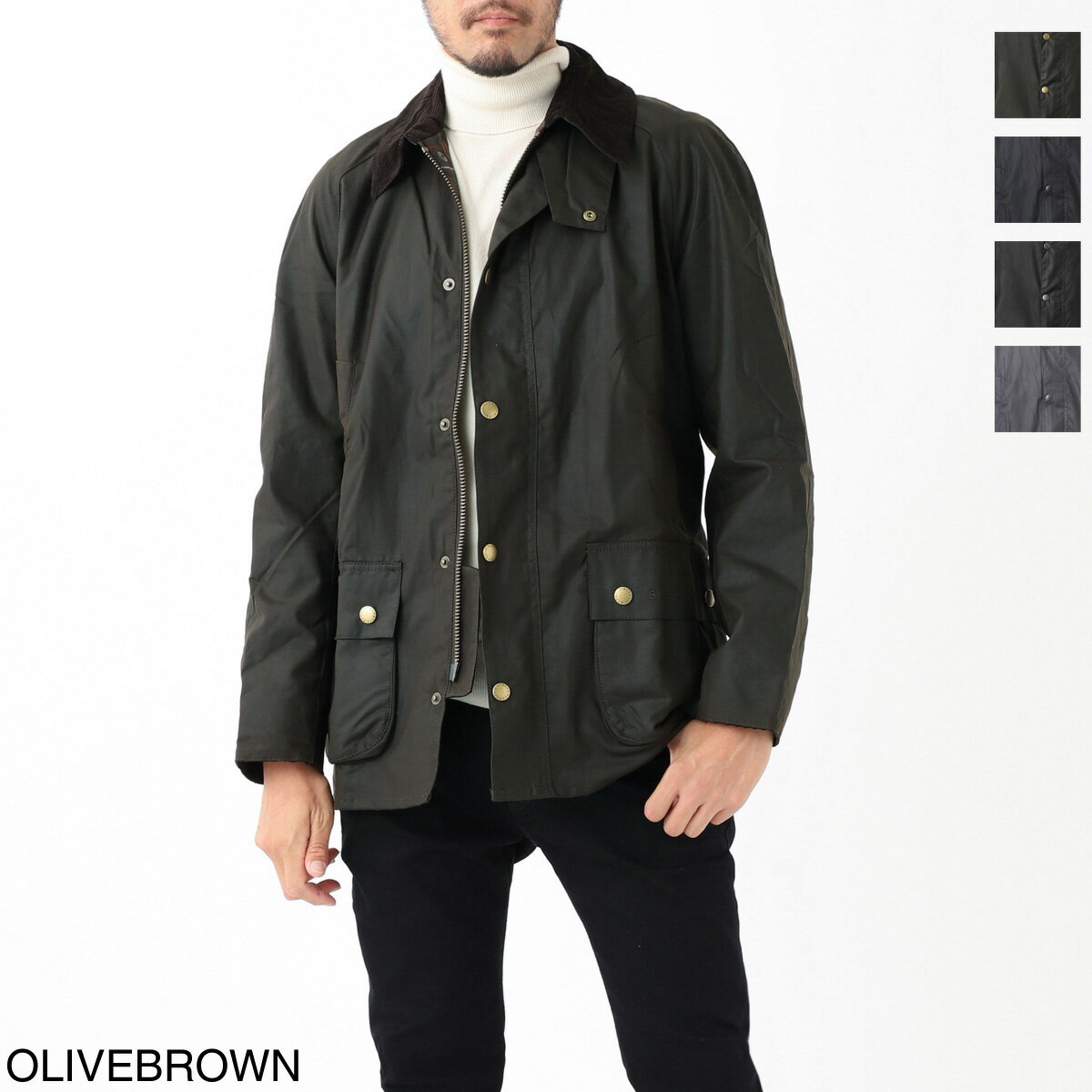 バブアー コート メンズ バブアー Barbour ブルゾン ワックスコーティング ジャケット メンズ mwx0339ol71 olive ASHBY WAX JACKET アシュビー【返品送料無料】【ラッピング無料】[2023AW]