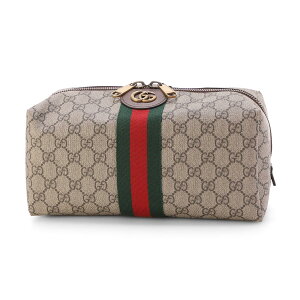 グッチ GUCCI トイレタリーケース コスメティックポーチ ベージュ メンズ レディース 572767 9ik3t 8745 OPHIDIA GG【あす楽対応_関東】【返品送料無料】【ラッピング無料】