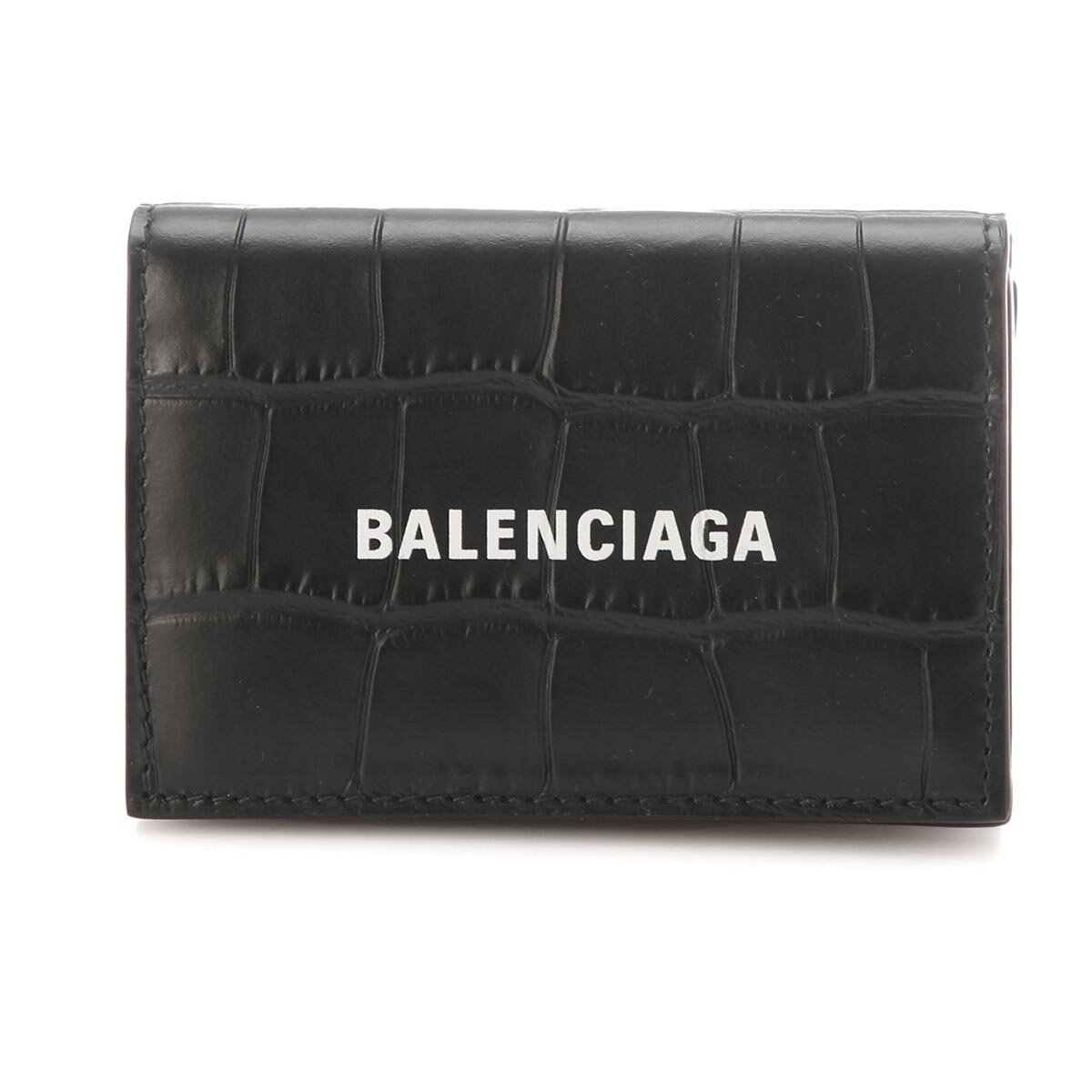 バレンシアガBALENCIAGA3つ折り財布小銭入れ付きブラックメンズ5943121rop31000CASHMINIWALLET【あす楽対応_関東】【返品送料無料】【ラッピング無料】