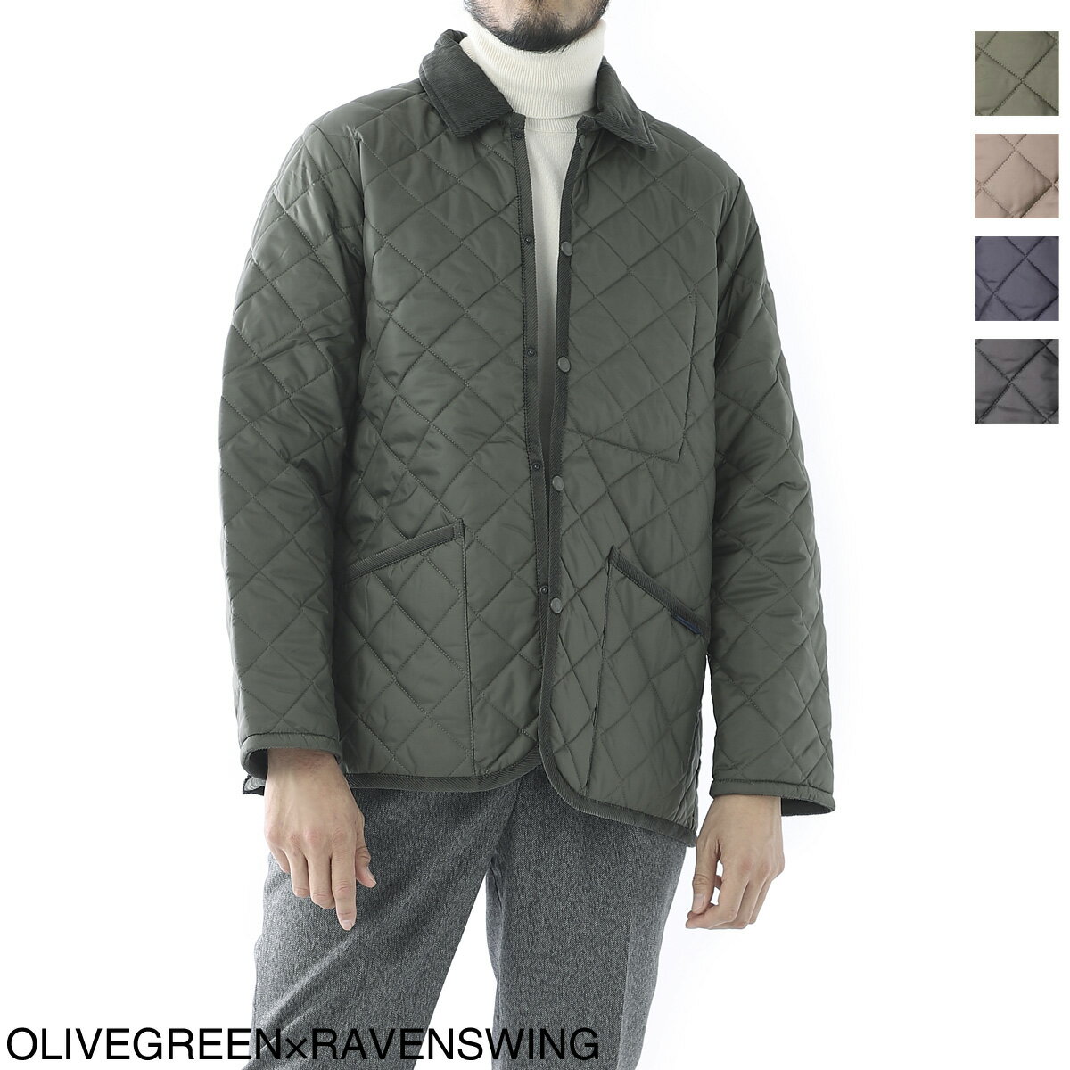 ラベンハム LAVENHAM キルティングジャケット メンズ raydon 0046 olivegreen 0046 ravenswing RAYDON【ラッピング無料】