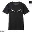 フェンディ FENDI クルーネック Tシャツ メンズ faf532 a78j f0gme T-SHIRT BUGS MESH LIGHT J【あす楽対応_関東】【返品送料無料】【ラッピング無料】