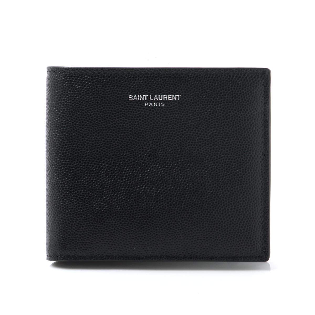 サンローラン SAINT LAURENT 2つ折り財布 ブラック メンズ 396307 bty0n 1000 クラシック サンローラン【返品送料無料】【ラッピング無料】【あす楽対応_関東】