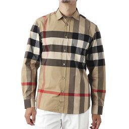 バーバリー バーバリー BURBERRY 長袖レギュラーカラーシャツ ベージュ 8010213 archivebeige ip check SOMERTON【あす楽対応_関東】【返品送料無料】