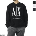 【4/1限定 当選確率1/2 MAX100 POINT BACK ※要エントリー】アルマーニエクスチェンジ ARMANI EXCHANGE スウェット プルオーバー トレーナー メンズ 8nzmpa zj1zz 1200 ICON PERIOD LOGO SWEATSHIRT【あす楽対応_関東】【返品送料無料】【ラッピング無料】 2023AW