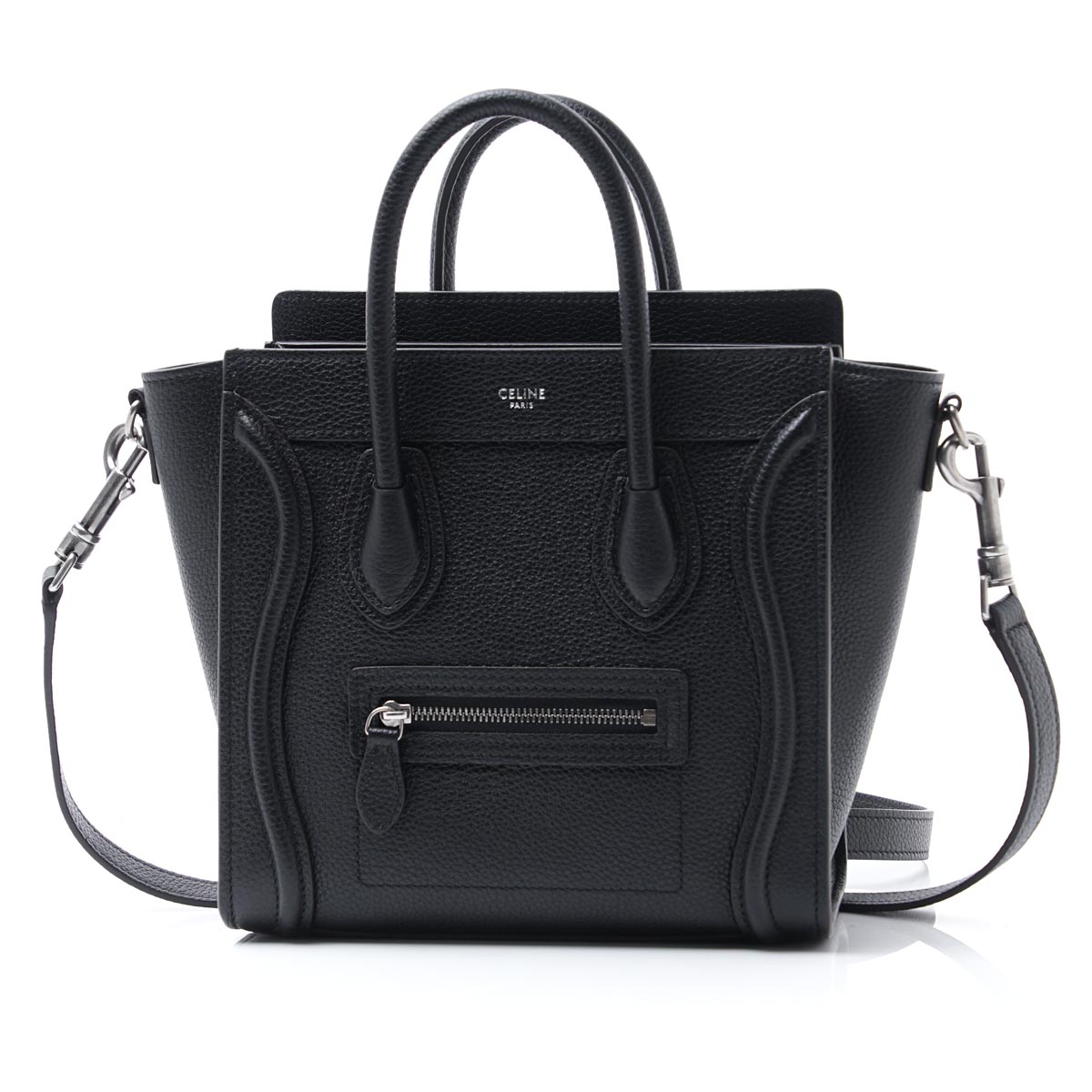 セリーヌ CELINE ハンドバッグ 2WAY ブラック レディース 18924 3dru 38no LUGGAGE Nano ラゲージ ナノ【あす楽対応_関東】【返品送料無料】【ラッピング無料】のサムネイル