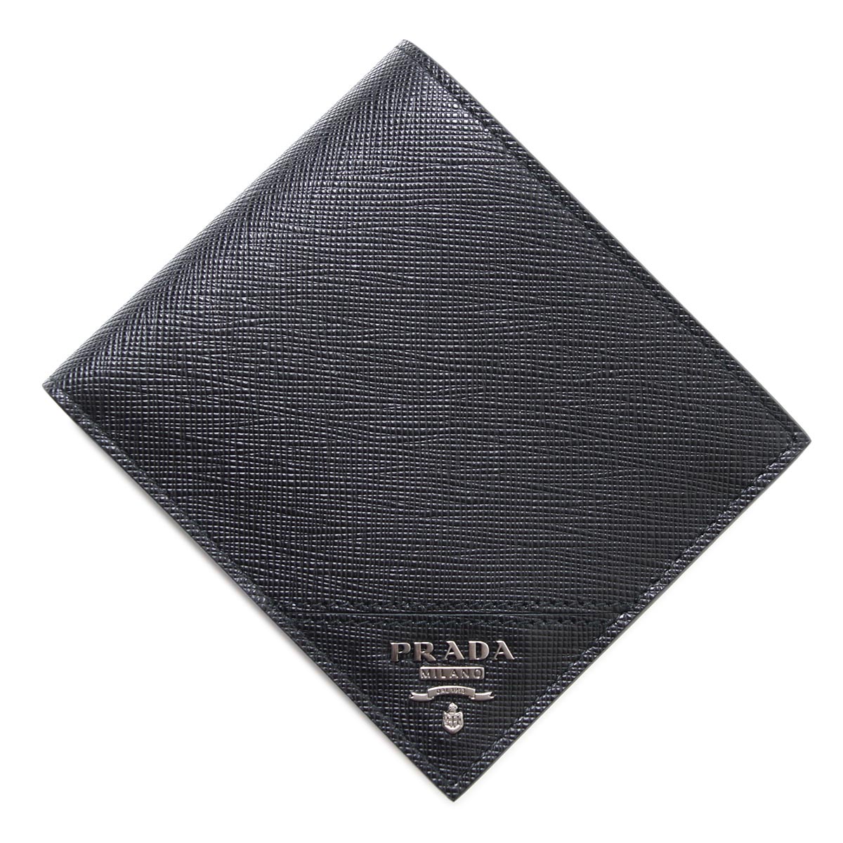 プラダ PRADA 2つ折り 財布 小銭入れ付き ブラック メンズ サフィアーノ 人気 ミニ 2mo738 qme f0002 SAFFIANO【あす楽対応_関東】【返品送料無料】【ラッピング無料】