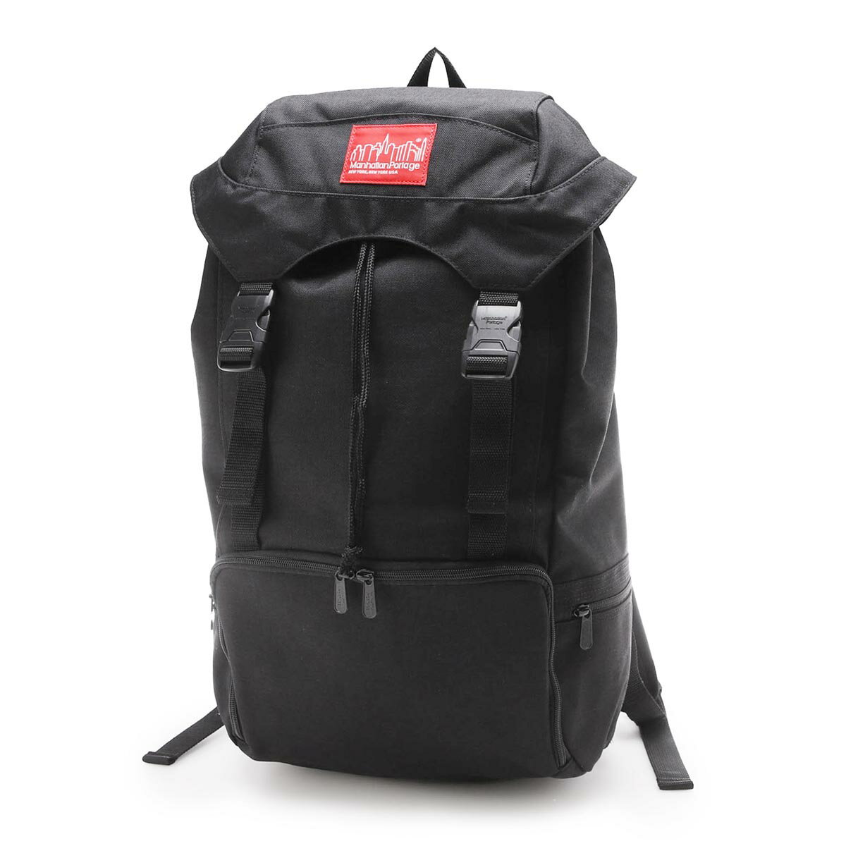 【5/18限定!当選確率1/2!MAX100%POINT BACK!※要エントリー】マンハッタンポーテージ Manhattan Portage バックパック リュックサック ブラック メンズ レディース 2103cd3 bk HIKER BACKPACK3【返品送料無料】【ラッピング無料】