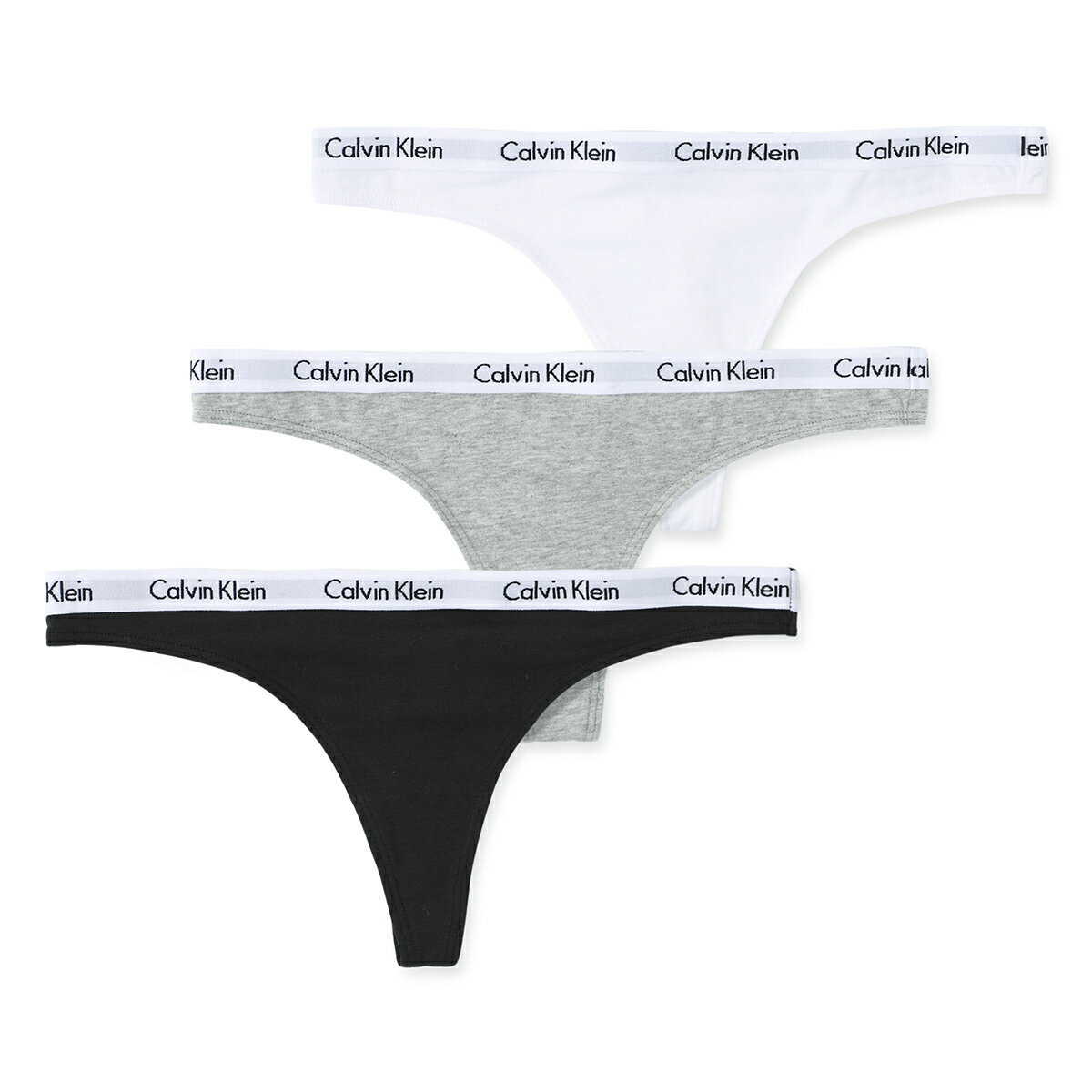 カルバン・クライン ショーツ カルバンクライン Calvin Klein T-バック ショーツ3枚セット マルチカラー レディース qd3587 999【返品交換不可】【ラッピング無料】