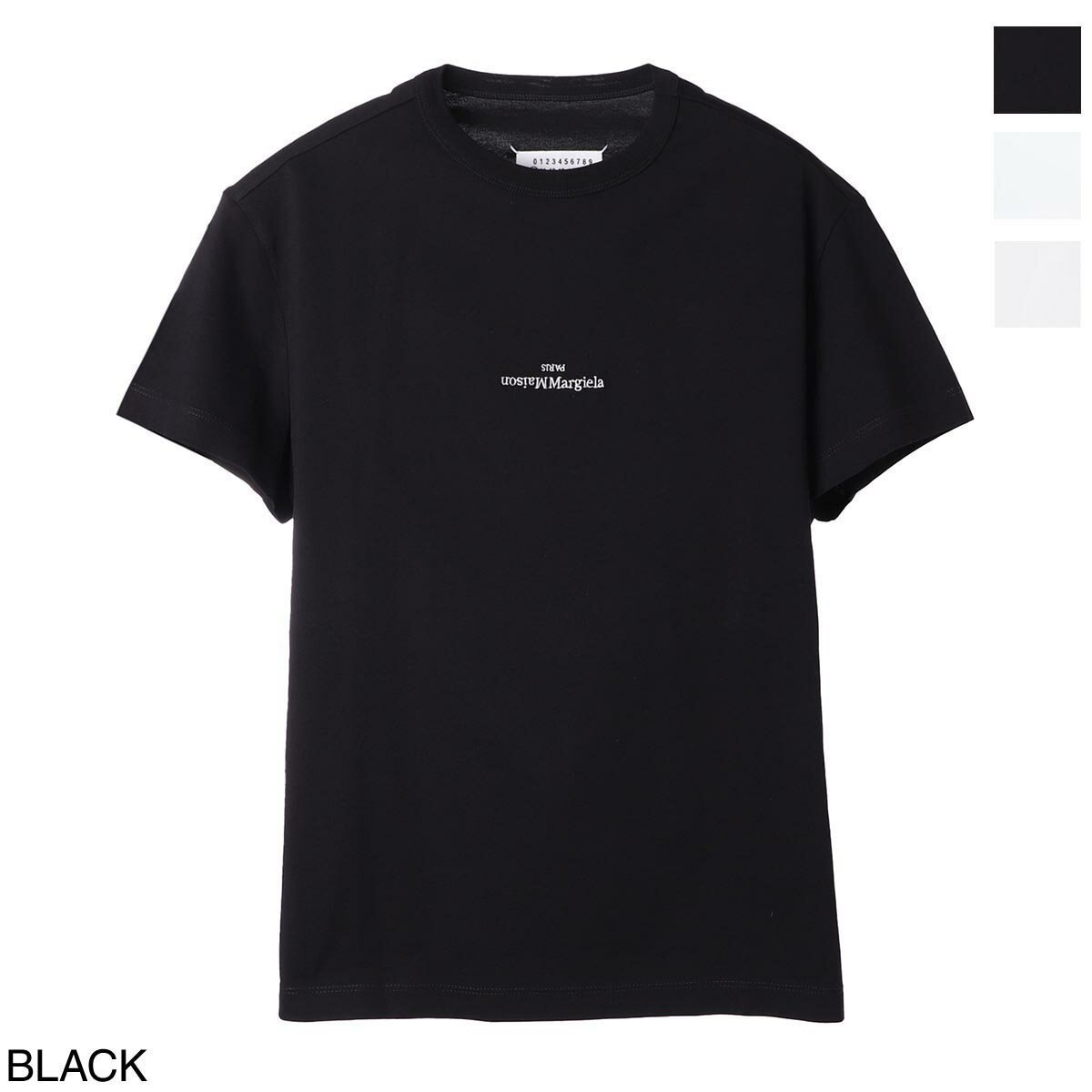 【アウトレット】メゾンマルジェラ Maison Margiela クルーネック Tシャツ s30gc0701 s22816 900 DISTORTED LOGO T-SHIRT【返品送料無料】