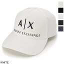 【4/18限定!当選確率1/2!MAX100%POINT BACK!※要エントリー】アルマーニエクスチェンジ ARMANI EXCHANGE ベースボールキャップ メンズ 954039 cc513 10 CORP LOGO HAT【返品送料無料】【ラッピング無料】[2023AW]