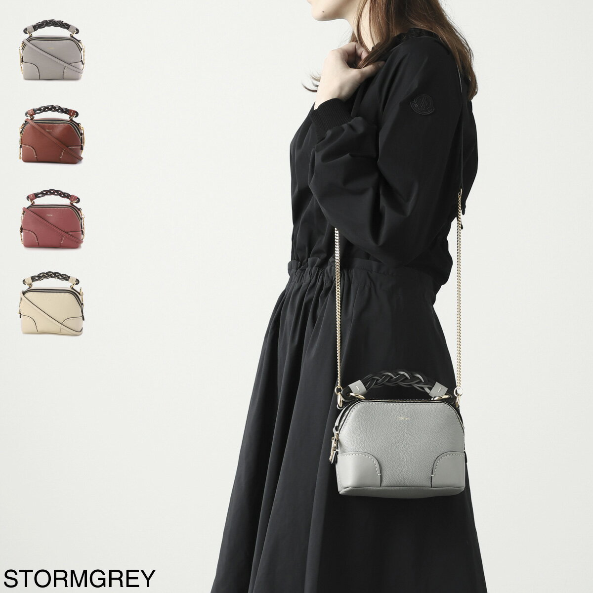 【8/29 9:59まで！1000円OFFクーポン対象】クロエ Chloe ハンドバッグ 2WAY レディース chc20ws362c62 039 stormygrey DARIA MINI【返品送料無料】【ラッピング無料】【あす楽対応_関東】