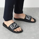 【アウトレット】エンポリオアルマーニ EA7 EMPORIO ARMANI サンダル ブラック xcp001 xcc22 00002 SLIPPER VISIBILITY SW U【あす楽対応_関東】【返品送料無料】 2023SS