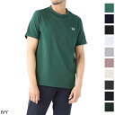 フレッドペリー FRED PERRY クルーネック Tシャツ メンズ m3519 406 RINGER T-SHIRT【返品送料無料】【ラッピング無料】 2024SS