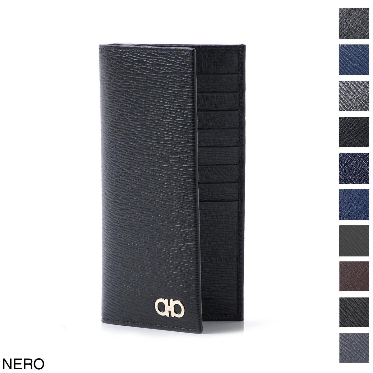 フェラガモ 財布 66a069 長財布 小銭入れ付き メンズ 66a069 0686012 nero LONG WALLET【あす楽対応_関東】【返品送料無料】【ラッピング無料】[2022AW]