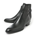 【アウトレット】サンローラン SAINT LAURENT ブーツ ブラック 663414 1yl00 1000 WYATT 30 JODHPUR BOOTS【返品送料無料】 2023SS